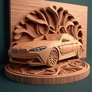 3D модель BMW 6 G32 (STL)